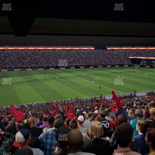 Gillette Stadium - Section 134 Seat View