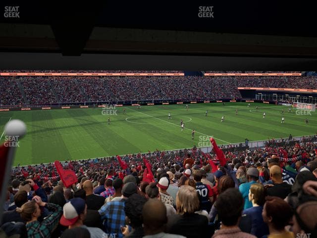 Gillette Stadium - Section 134 Seat View