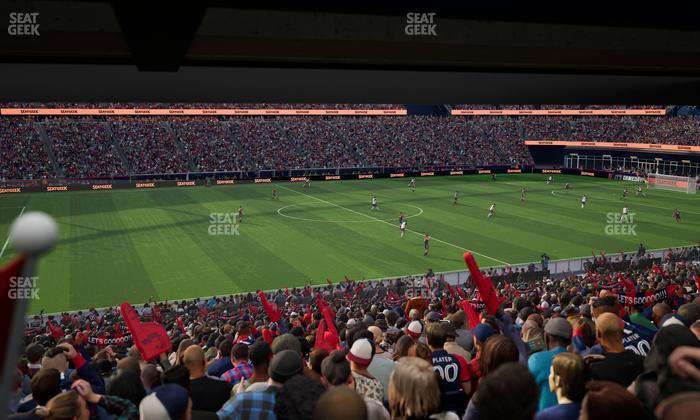 Gillette Stadium - Section 134 Seat View