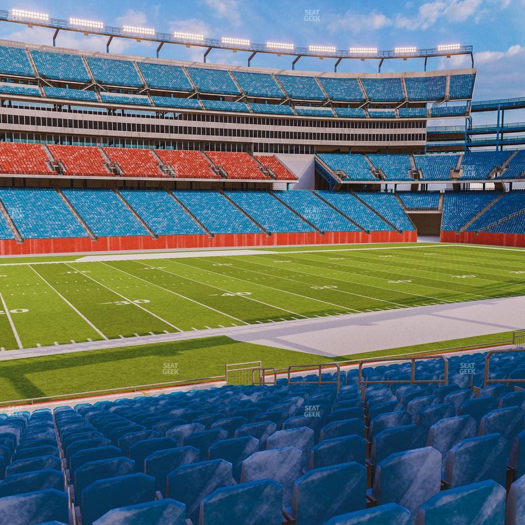 Gillette Stadium - Section 134 Seat View