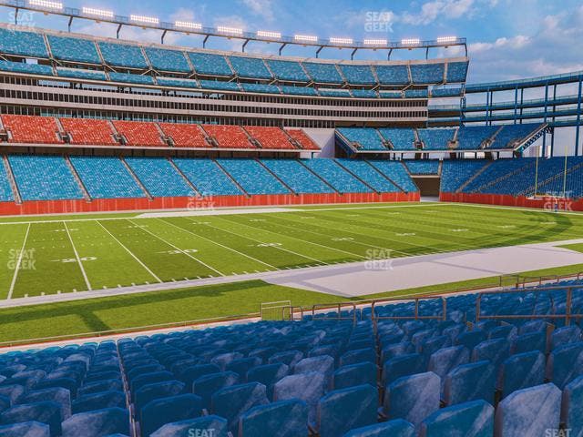 Gillette Stadium - Section 134 Seat View