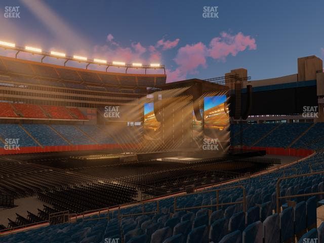 Gillette Stadium - Section 134 Seat View