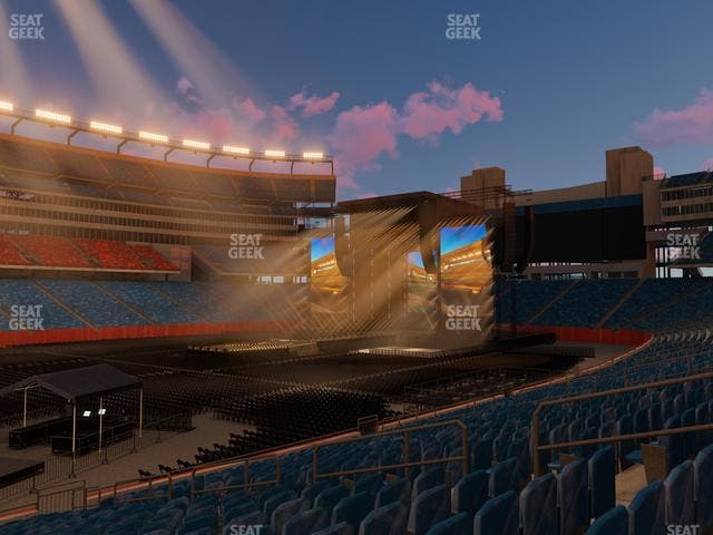 Gillette Stadium - Section 135 Seat View