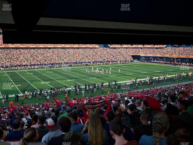 Gillette Stadium - Section 135 Seat View Gillette Stadium - Section 135 Seat View