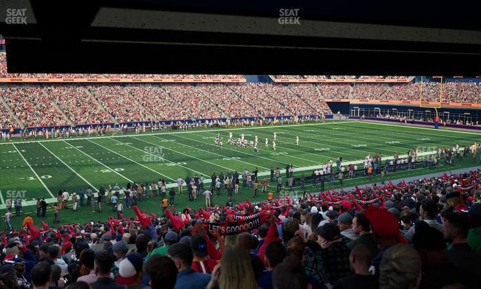 Gillette Stadium - Section 135 Seat View
