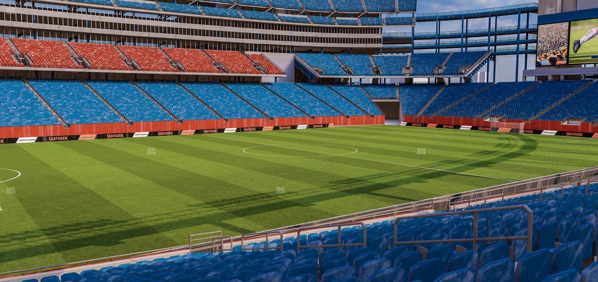 Gillette Stadium - Section 135 Seat View