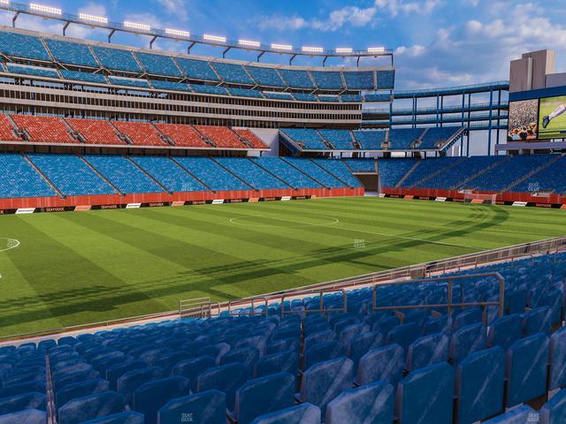 Gillette Stadium - Section 135 Seat View Gillette Stadium - Section 135 Seat View
