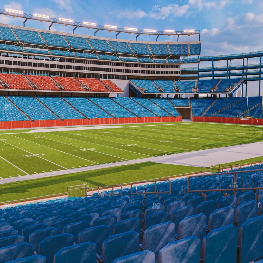 Gillette Stadium - Section 135 Seat View