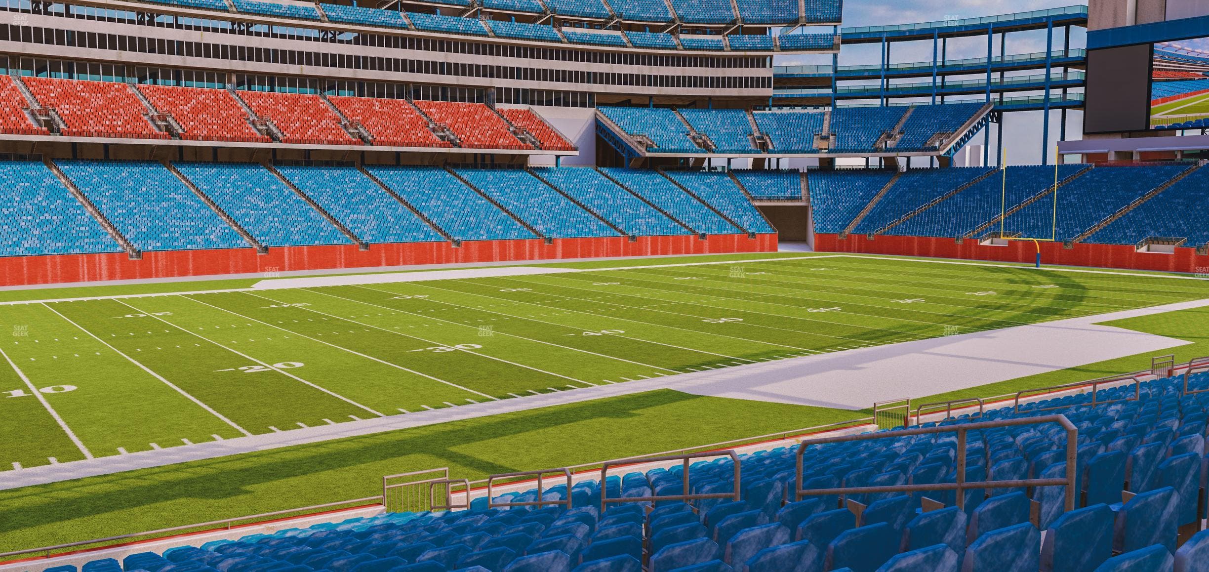 Gillette Stadium - Section 135 Seat View