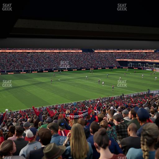 Gillette Stadium - Section 135 Seat View