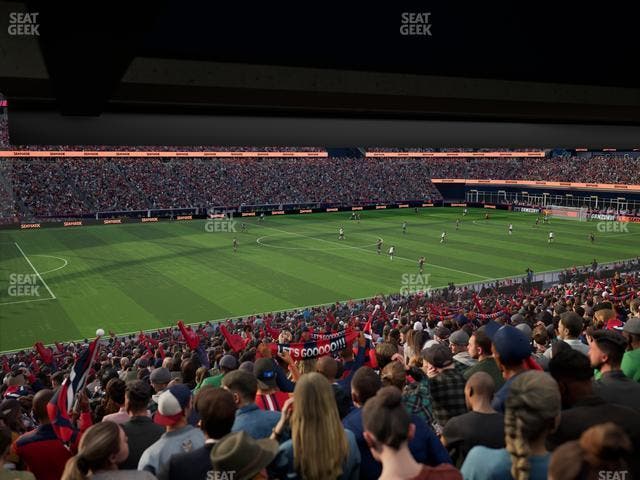 Gillette Stadium - Section 135 Seat View