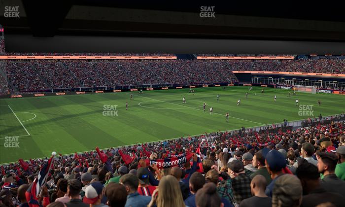 Gillette Stadium - Section 135 Seat View