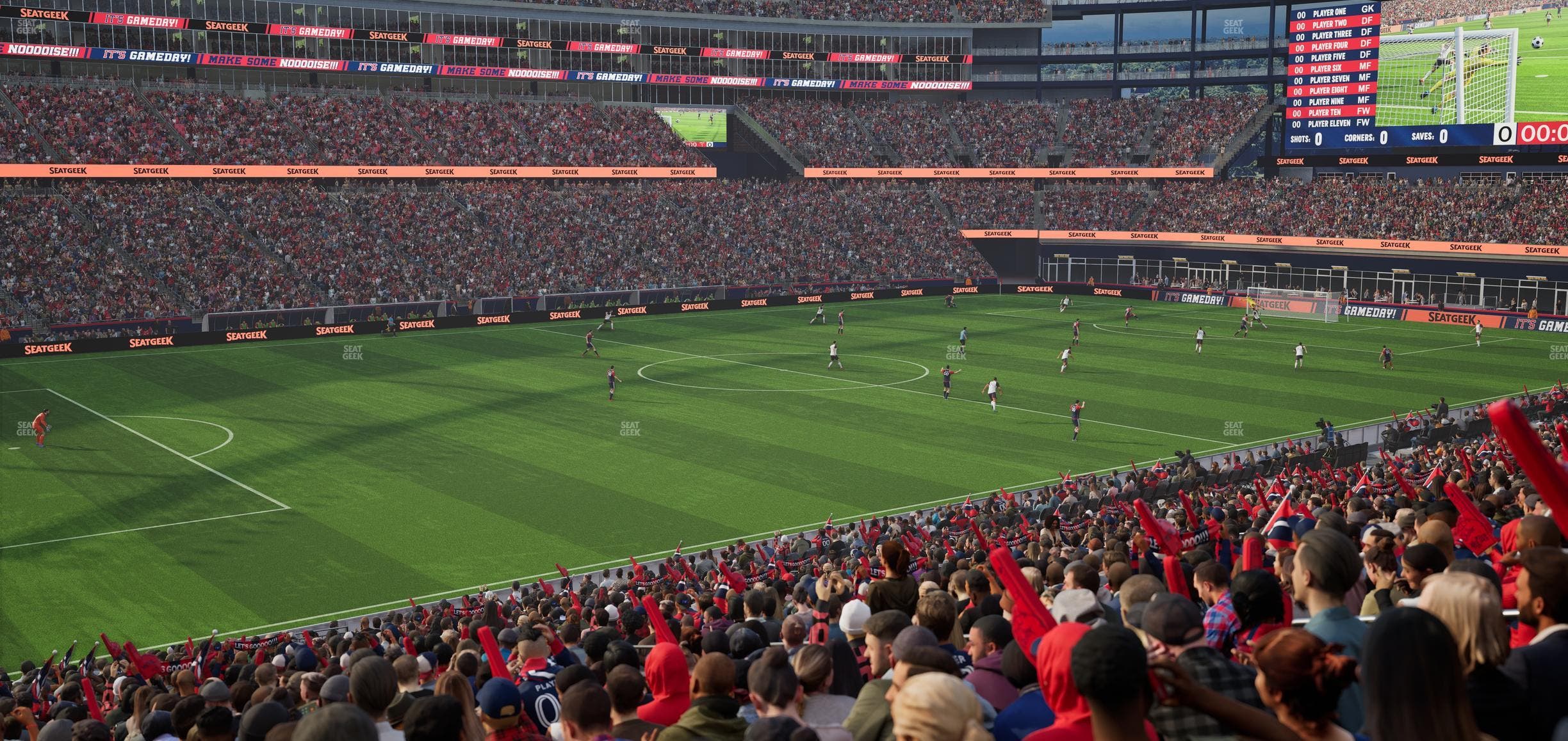 Gillette Stadium - Section 136 Seat View