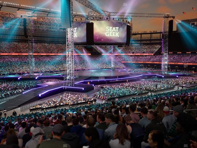 Gillette Stadium - Section 136 Seat View Gillette Stadium - Section 136 Seat View