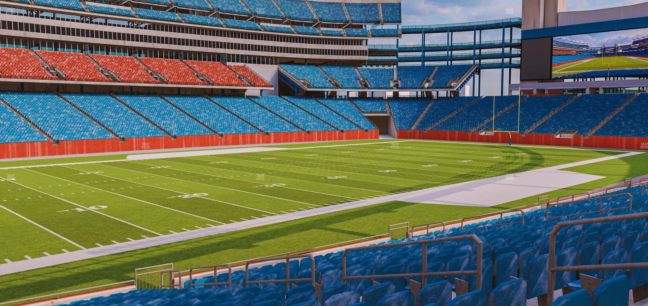 Gillette Stadium - Section 136 Seat View
