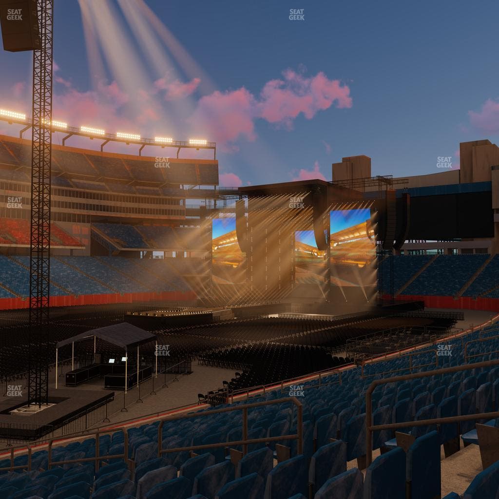 Gillette Stadium - Section 136 Seat View