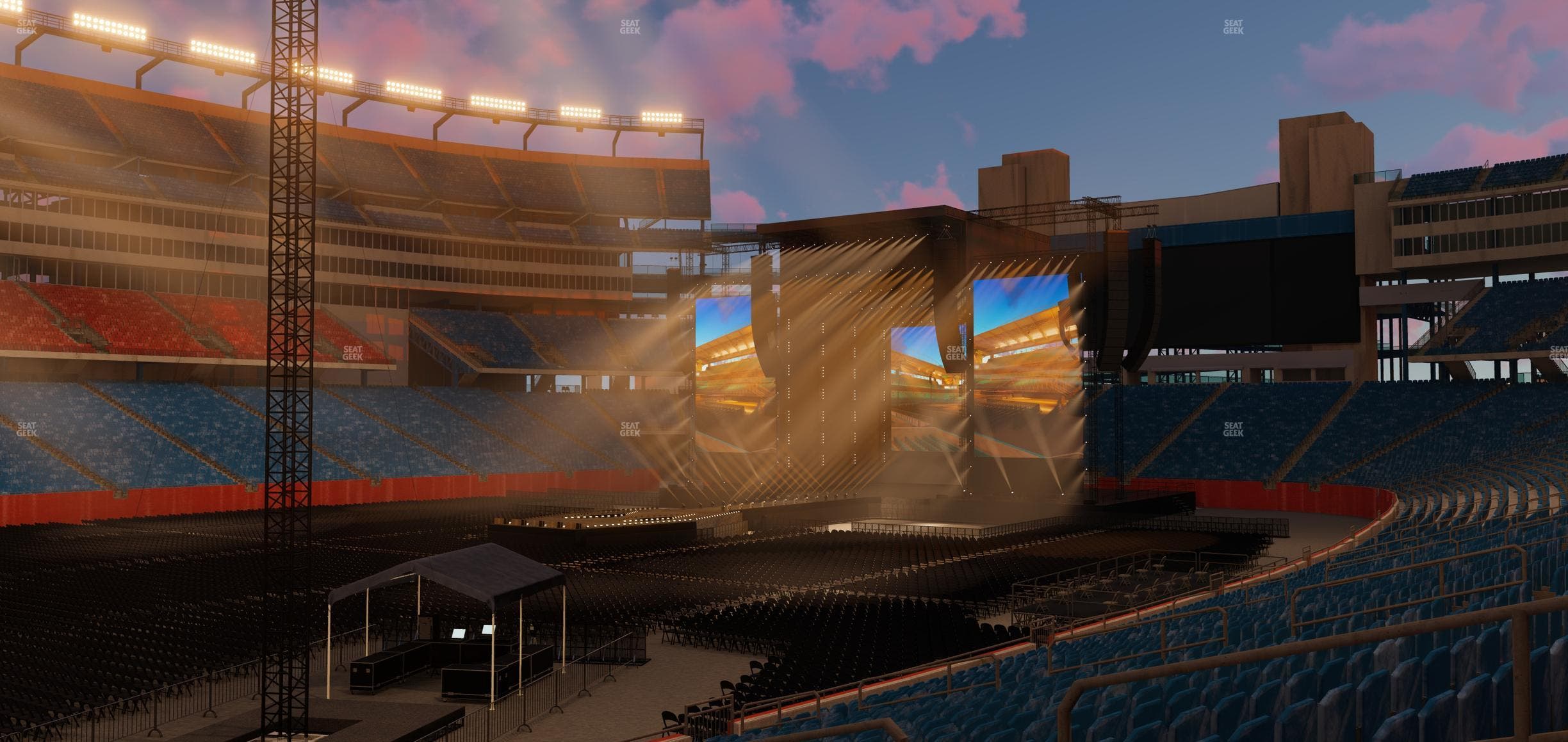 Gillette Stadium - Section 136 Seat View