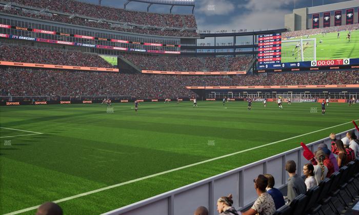 Gillette Stadium - Section 136 Seat View