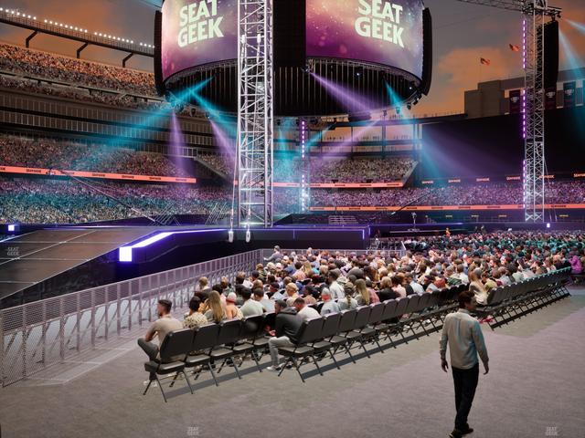 Gillette Stadium - Section 136 Seat View