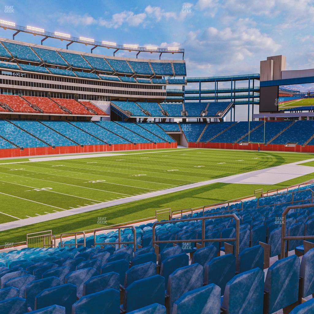 Gillette Stadium - Section 137 Seat View