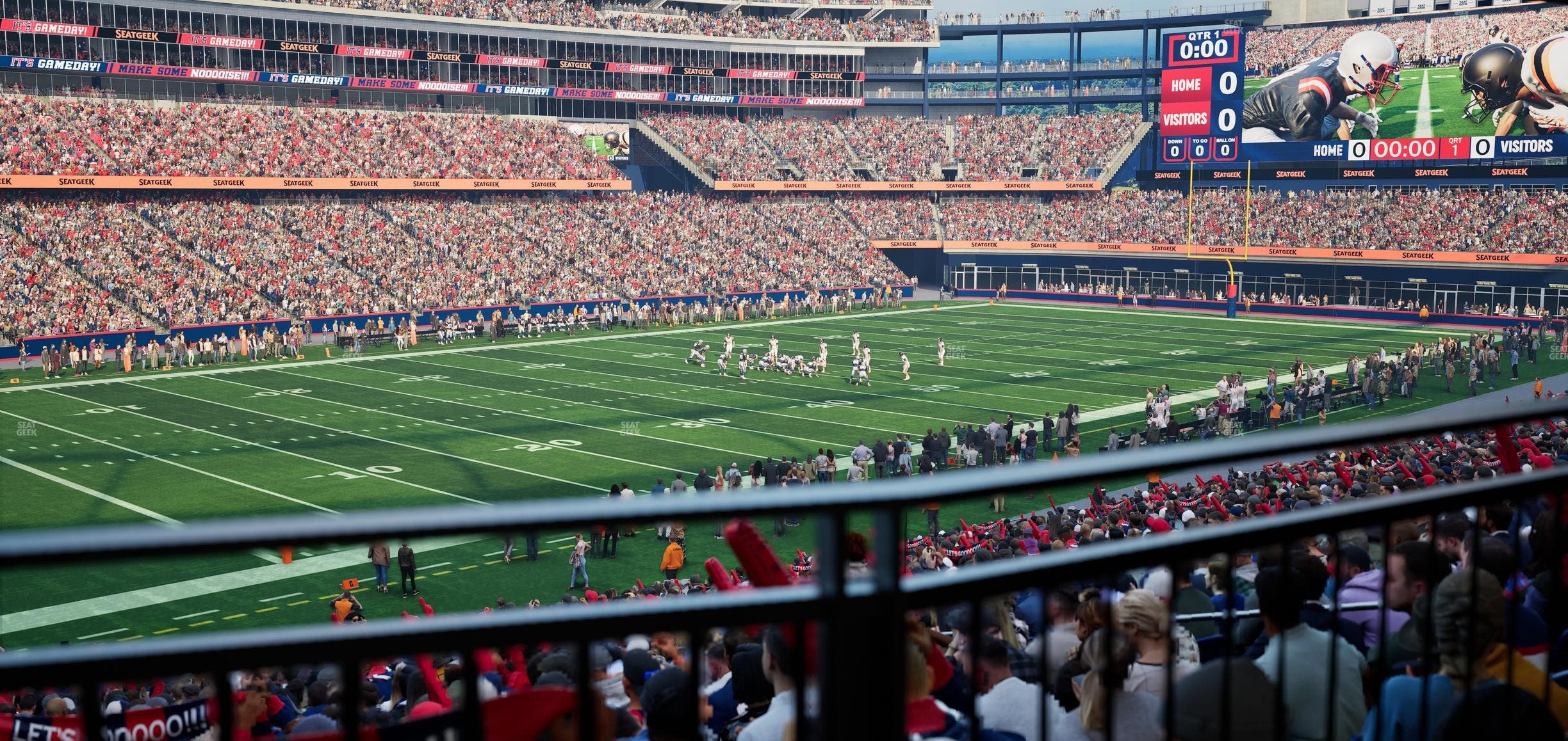 Gillette Stadium - Section 137 Seat View