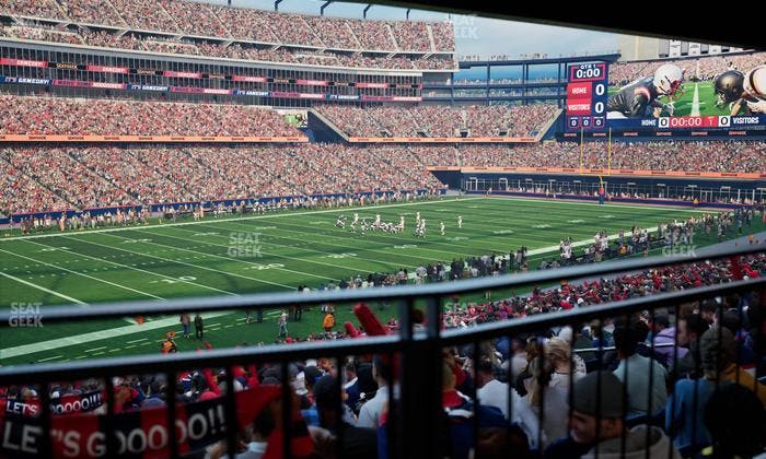 Gillette Stadium - Section 137 Seat View