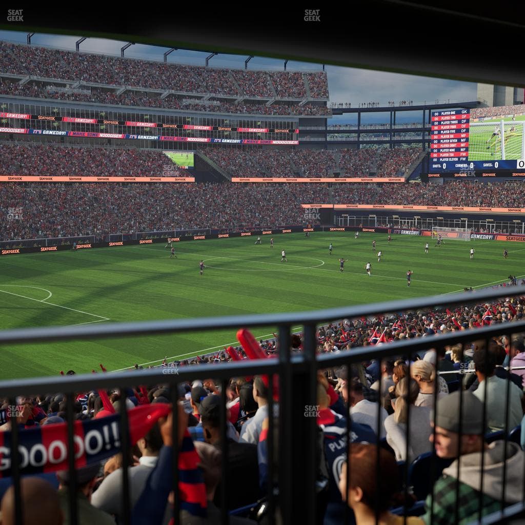 Gillette Stadium - Section 137 Seat View