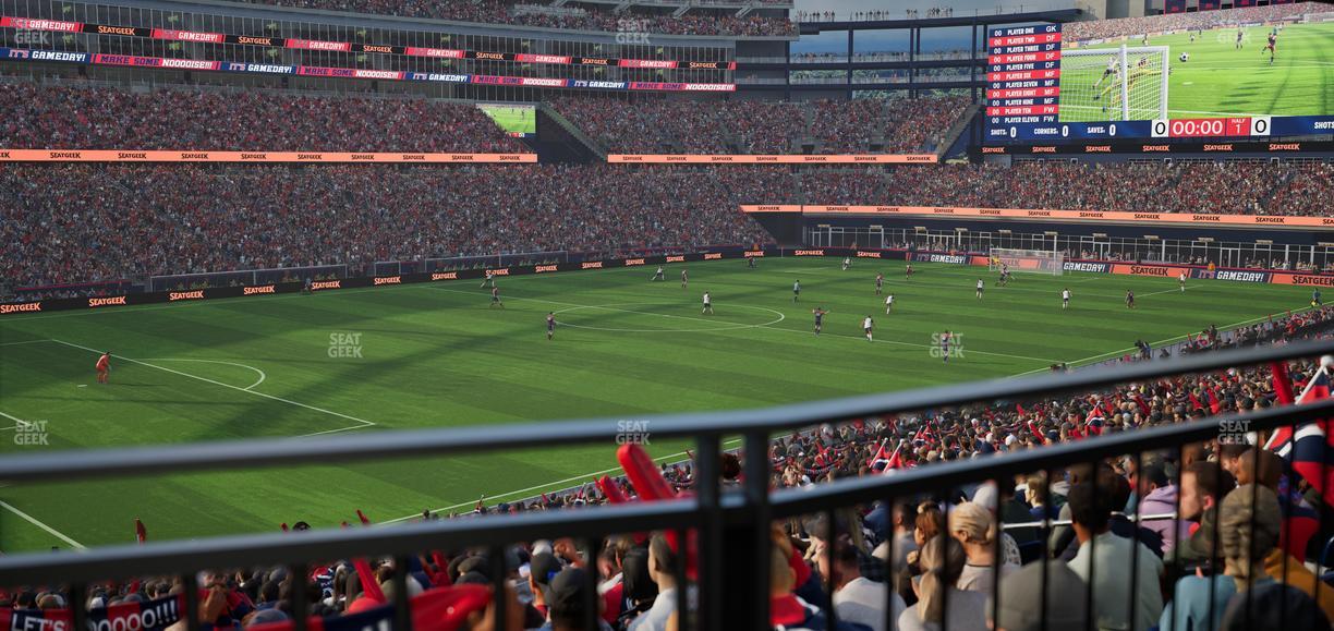 Gillette Stadium - Section 137 Seat View