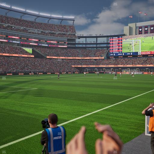 Gillette Stadium - Section 137 Seat View