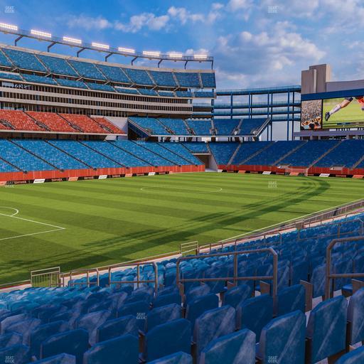 Gillette Stadium - Section 137 Seat View