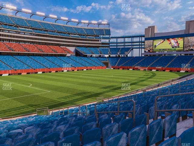 Gillette Stadium - Section 137 Seat View