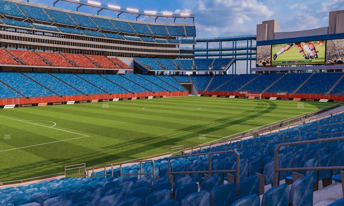 Gillette Stadium - Section 137 Seat View