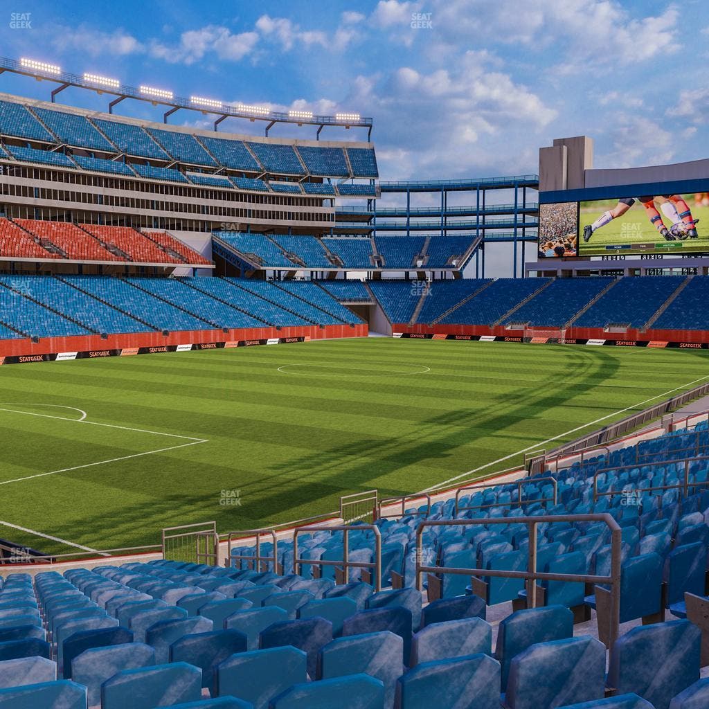 Gillette Stadium - Section 138 Seat View