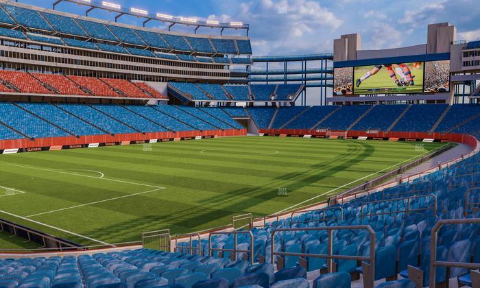 Gillette Stadium - Section 138 Seat View