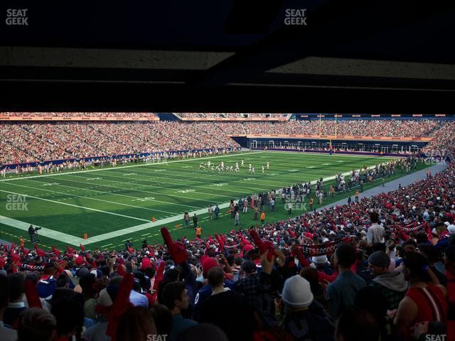 Gillette Stadium - Section 138 Seat View Gillette Stadium - Section 138 Seat View