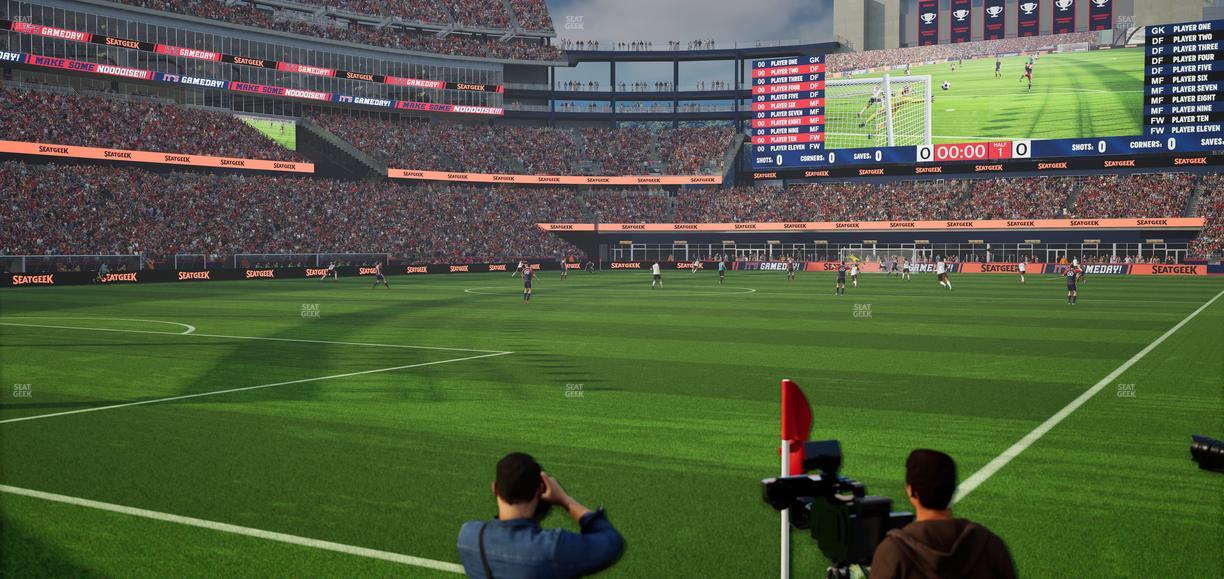 Gillette Stadium - Section 138 Seat View