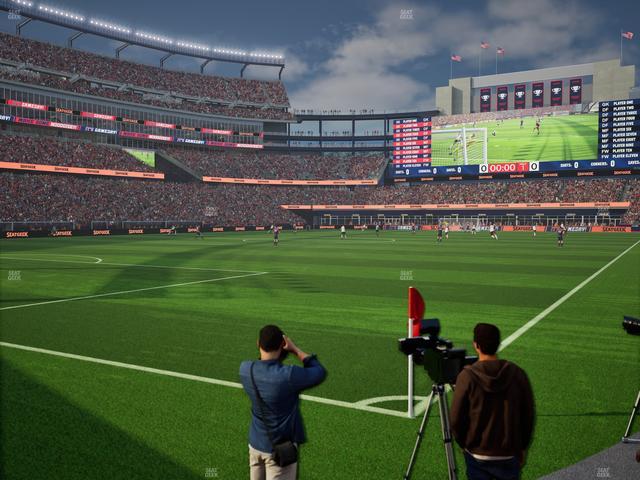 Gillette Stadium - Section 138 Seat View