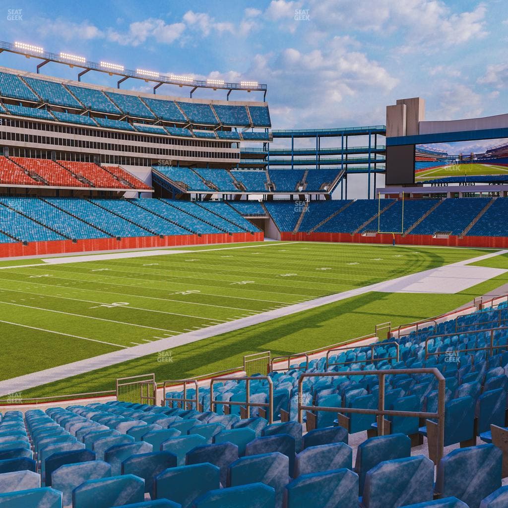 Gillette Stadium - Section 138 Seat View