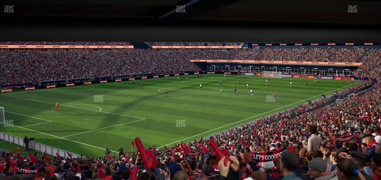 Gillette Stadium - Section 138 Seat View