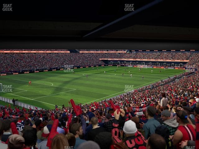 Gillette Stadium - Section 138 Seat View