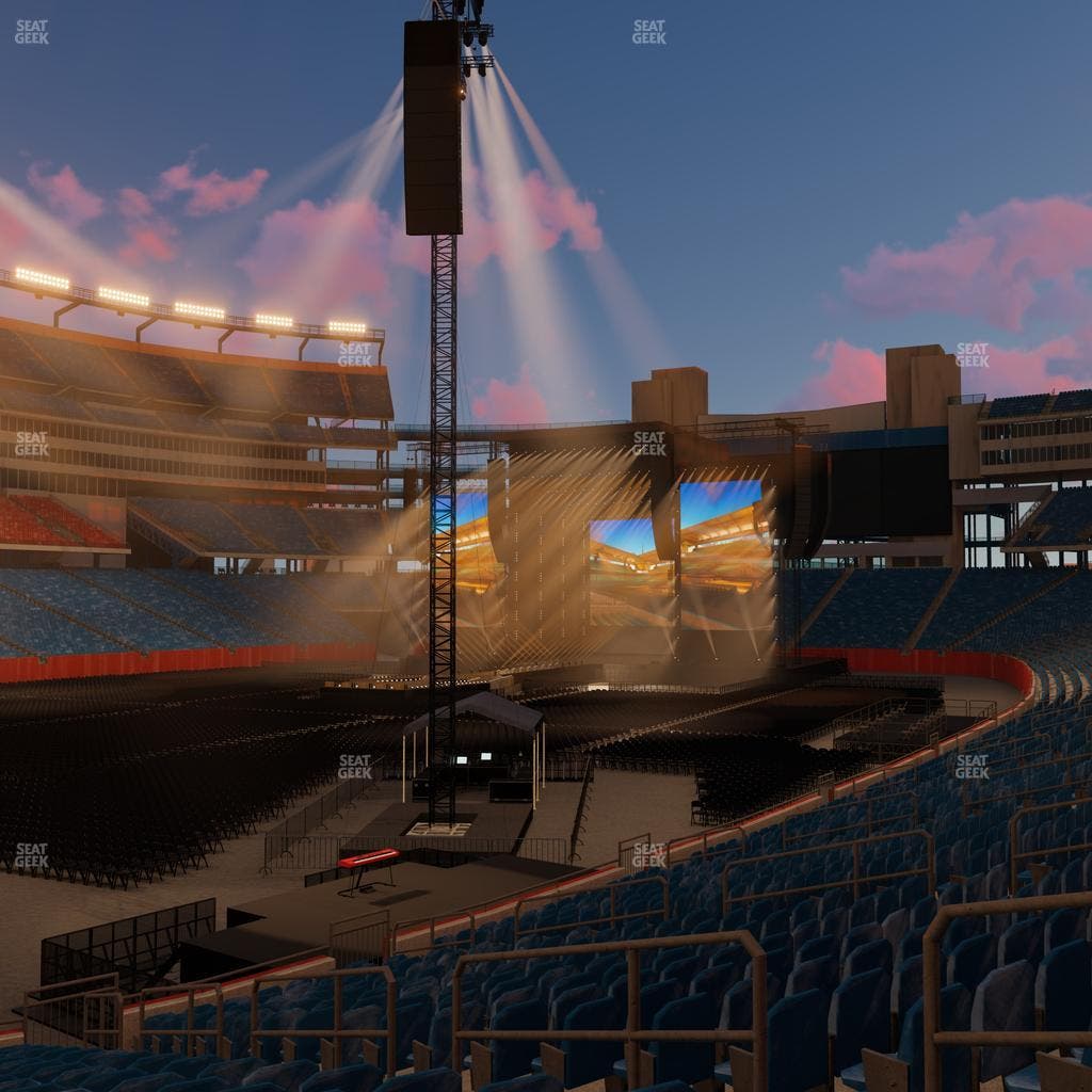 Gillette Stadium - Section 138 Seat View