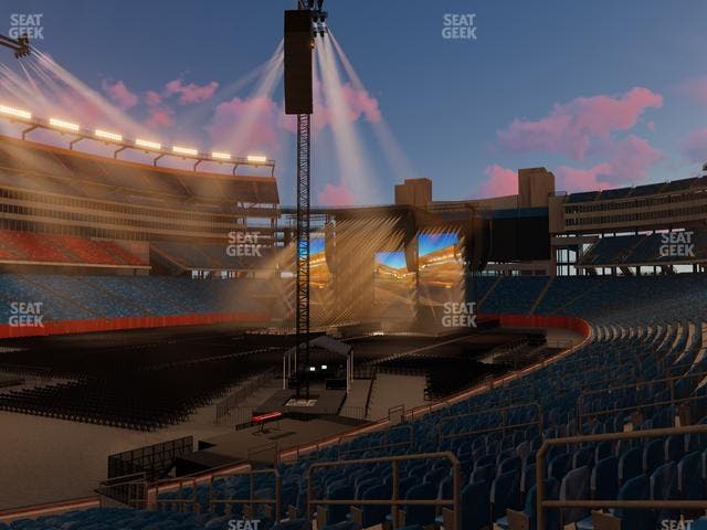 Gillette Stadium - Section 138 Seat View