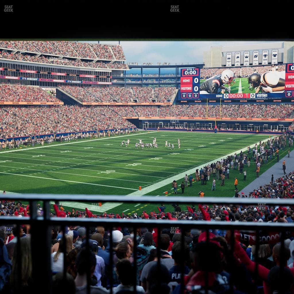 Gillette Stadium - Section 139 Seat View