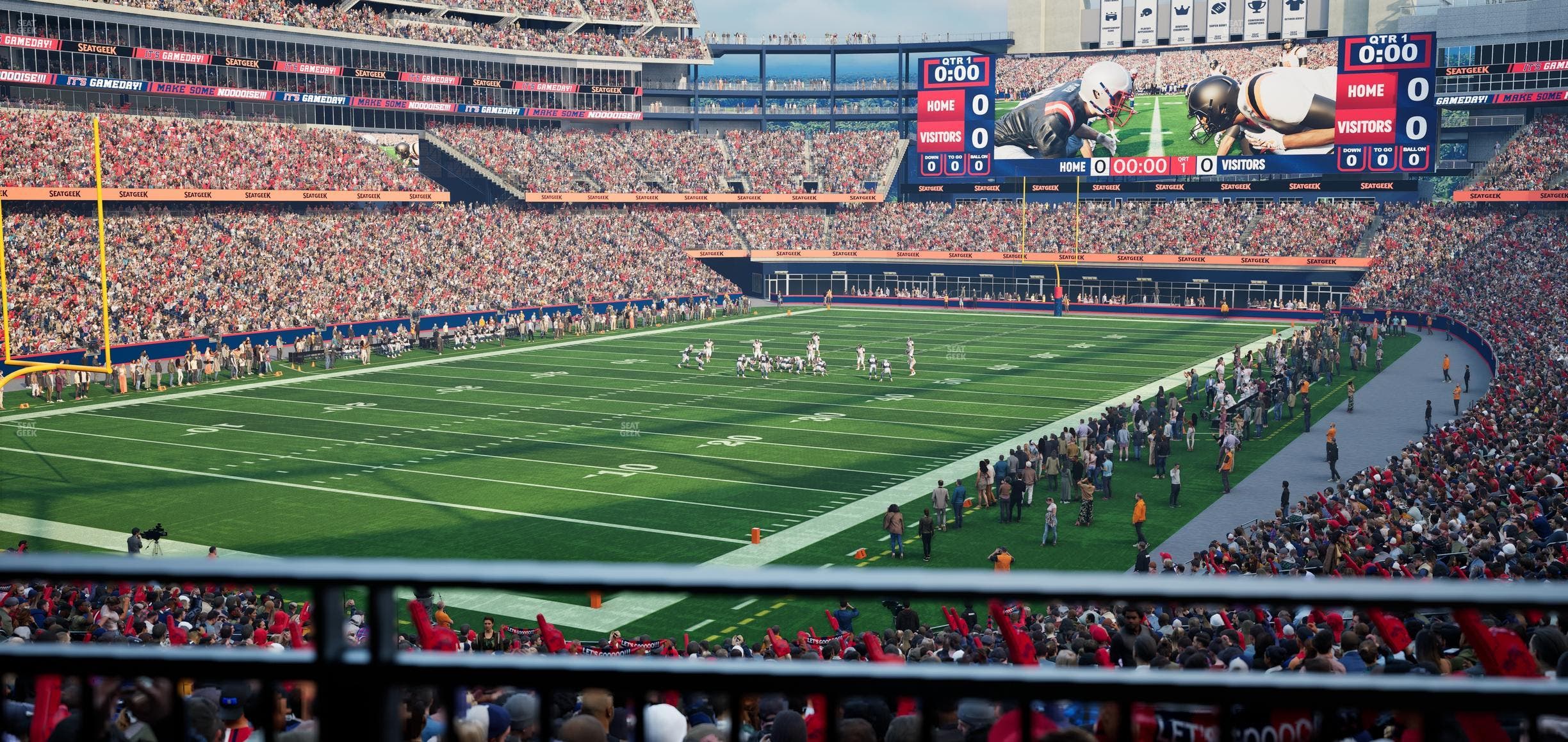 Gillette Stadium - Section 139 Seat View