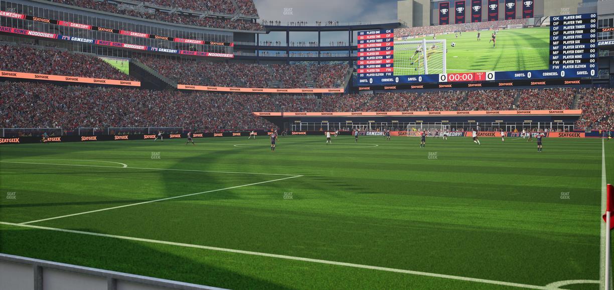 Gillette Stadium - Section 139 Seat View