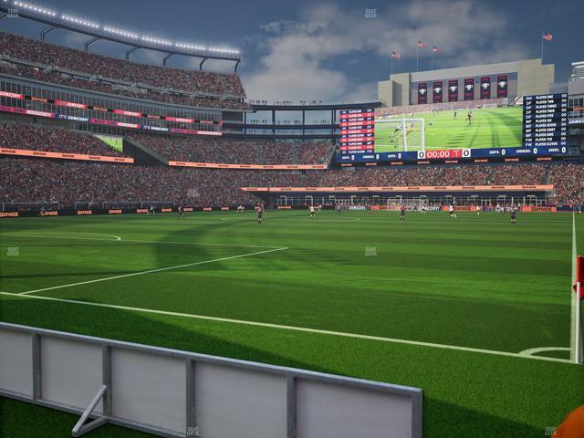 Gillette Stadium - Section 139 Seat View