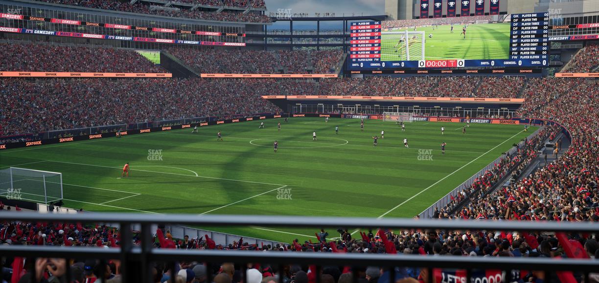 Gillette Stadium - Section 139 Seat View