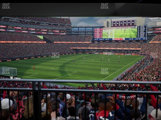 Gillette Stadium - Section 139 Seat View