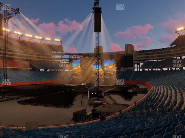 Gillette Stadium - Section 139 Seat View