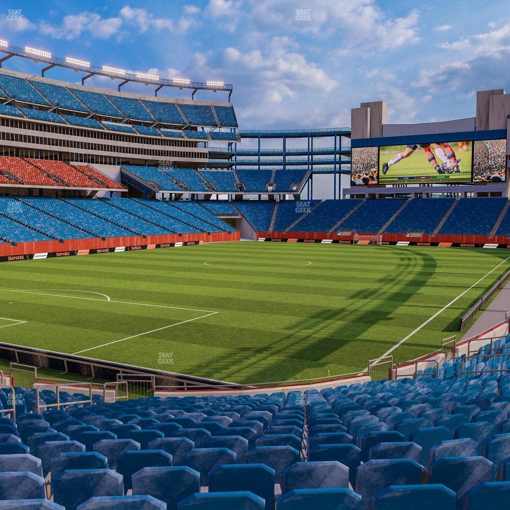 Gillette Stadium - Section 139 Seat View